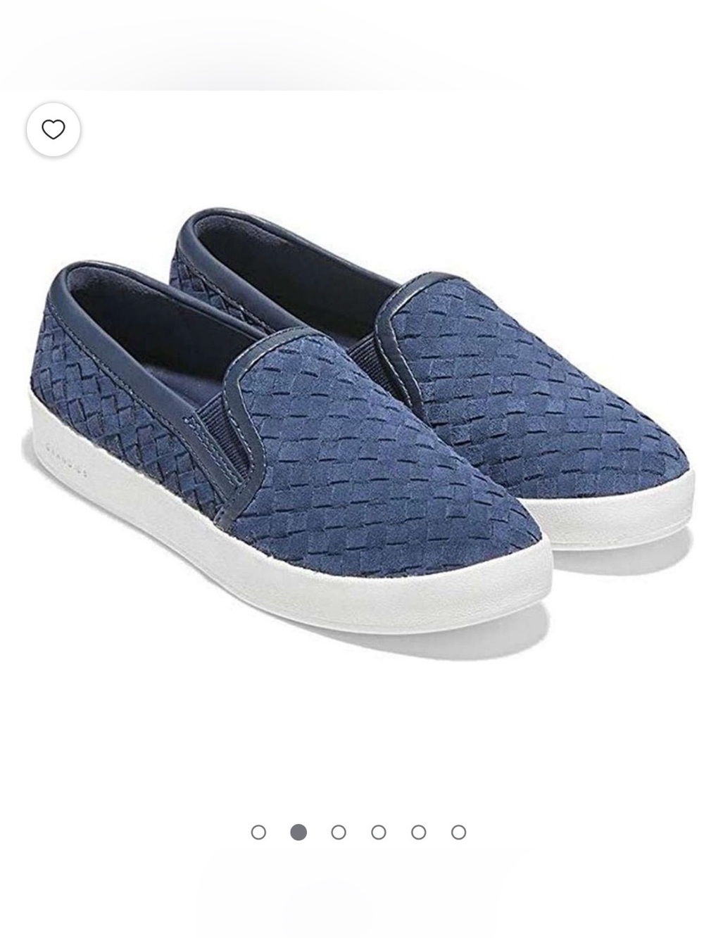Cole Haan Women Grandpro Spectator Slip on Sneakers (size7.5)